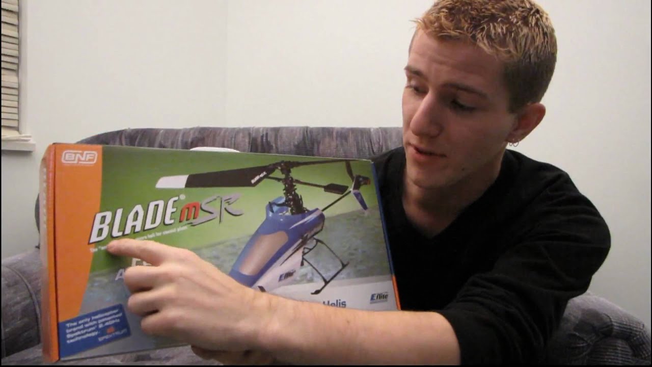 e-Flight Blade MSR RC Micro Indoor Helicopter Unboxing & First Look Linus Tech Tips