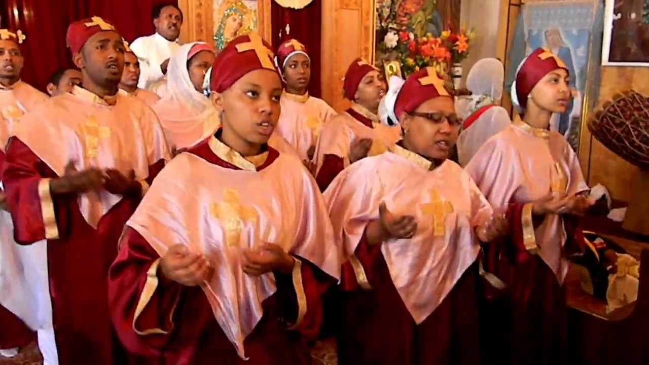 Ethiopian Orthodox 2004/June 2012, Young Choir St.Mary Church Winnipeg, Canada