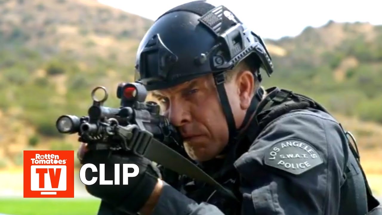 S.W.A.T. - Private Plane Shootout Scene (S1 E3) | Rotten Tomatoes TV