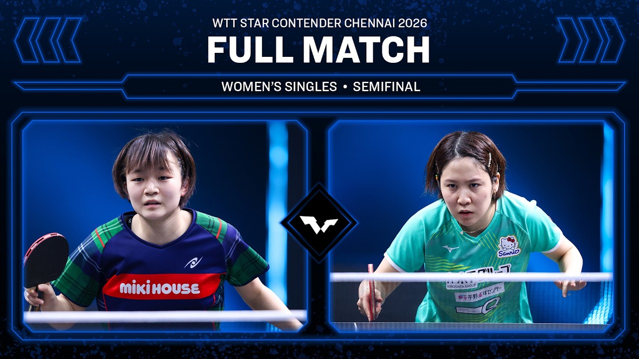 FULL MATCH | Sakura Yokoi vs Miu Hirano | WS SF | #WTTChennai 2026