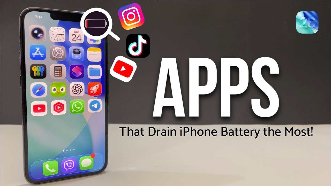 These Apps Drain Your iPhone Battery the FASTEST