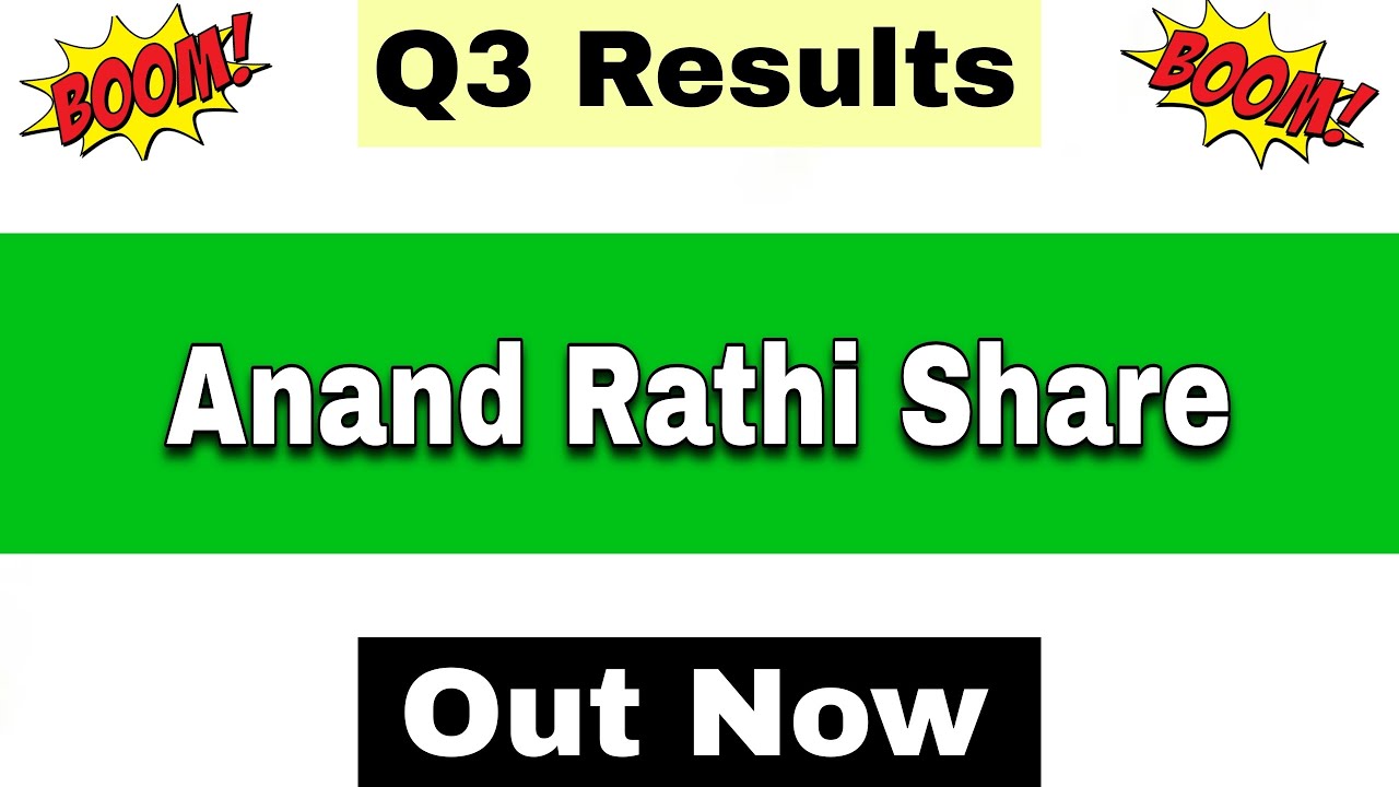 ARSSBL Q3 Results 2026 | Anand Rathi Share Results Today | Anand Rathi Share & Stock Share News