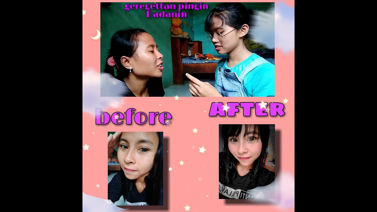 ISENG DANDANI TEMEN YANG JARANG MAKEUP|| HASIL NYA LUMAYANLAH