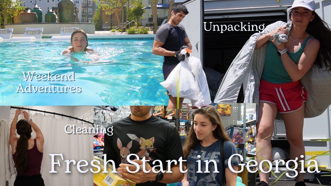Starting Fresh in Georgia 🌿 | Moving In, River Tubing, & Settling Into Our New Apartment