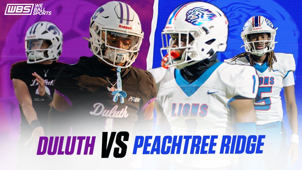 A Gwinnett County CLASH! 🔥 | Duluth vs Peachtree Ridge Full Game Highlights