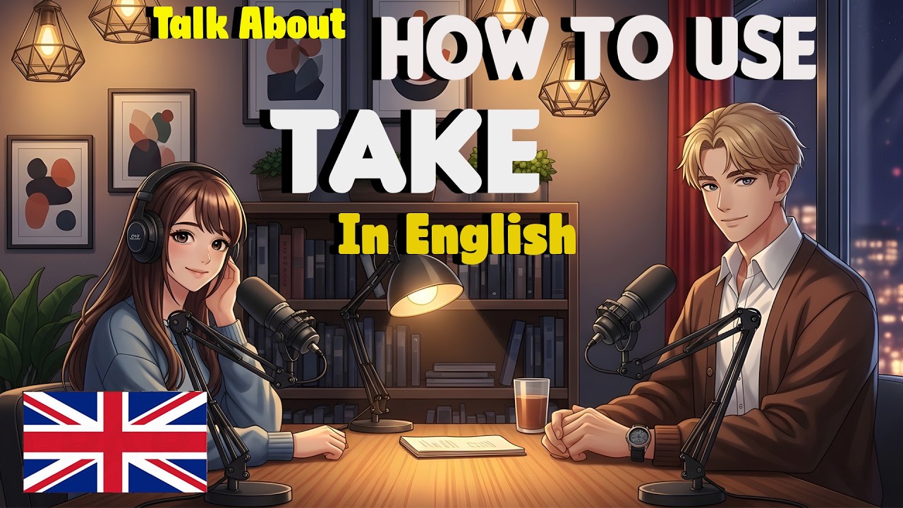 How to use TAKE in English | Easy English Conversation Practice
