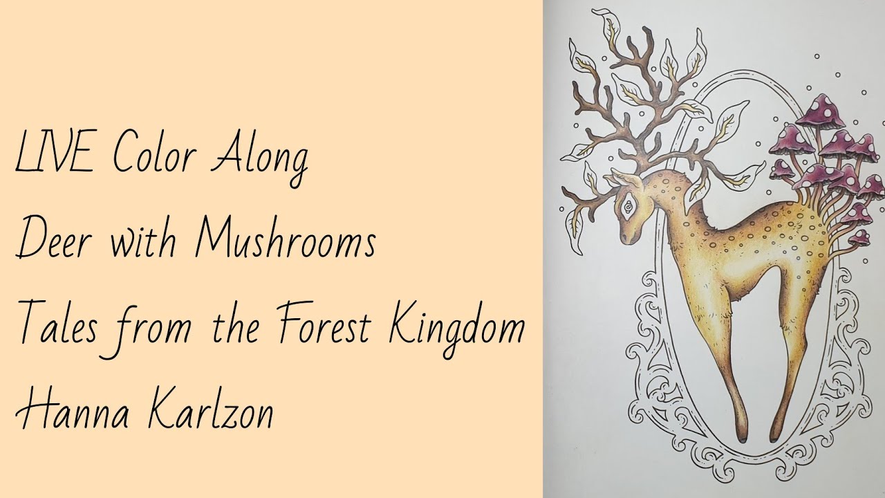 LIVE Color Along Tales from the Forest Kingdom