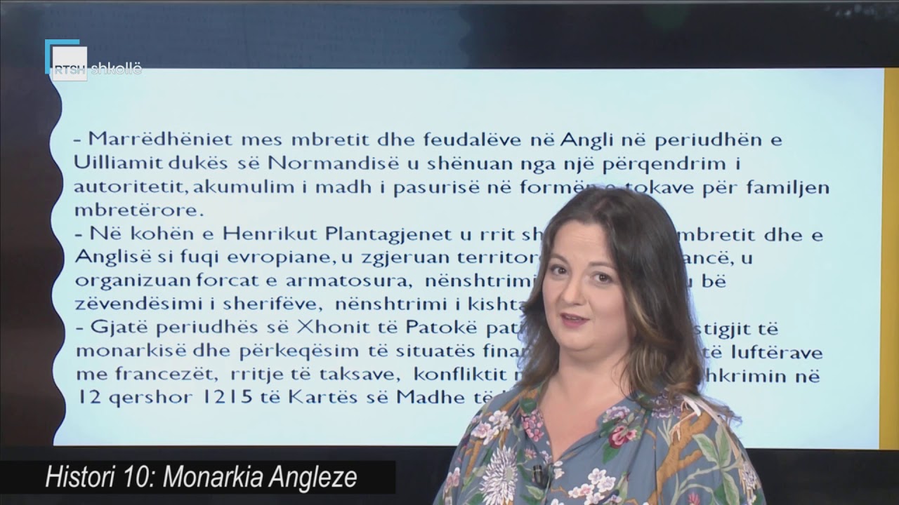 Histori 10 - Monarkia Angleze