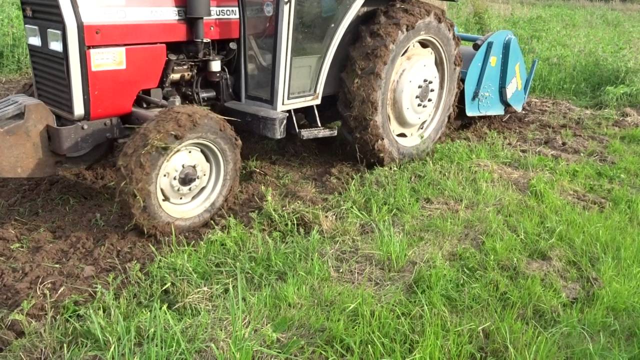 Imants spader with Massey Ferguson 350 (10)