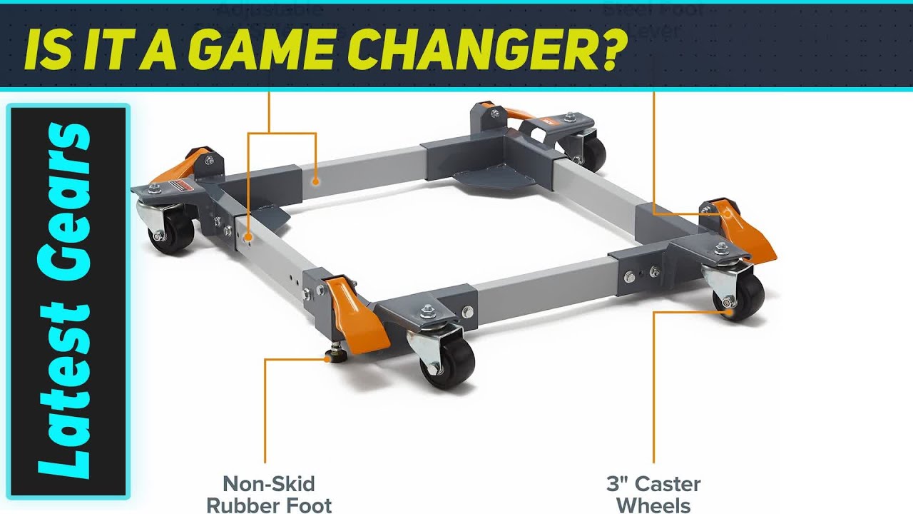 `Bora Portamate PM-3550: The Ultimate Heavy-Duty Mobile Base for Your Shop