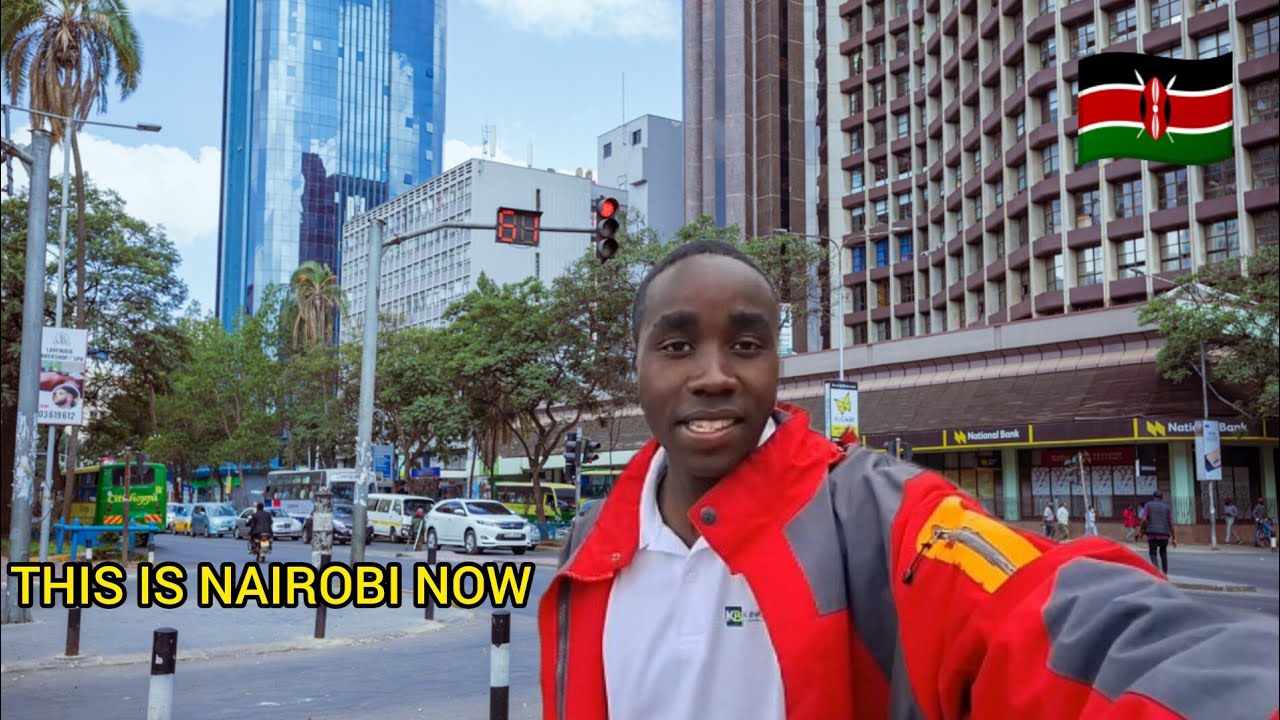 Nairobi City Walk 2025 🇰🇪 | Stunning Urban Vibes