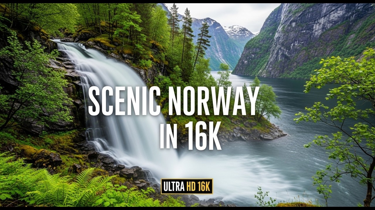 Norway Fjords in 16K HDR | Ultra Cinematic 240FPS | Breathtaking Nature & Scenery