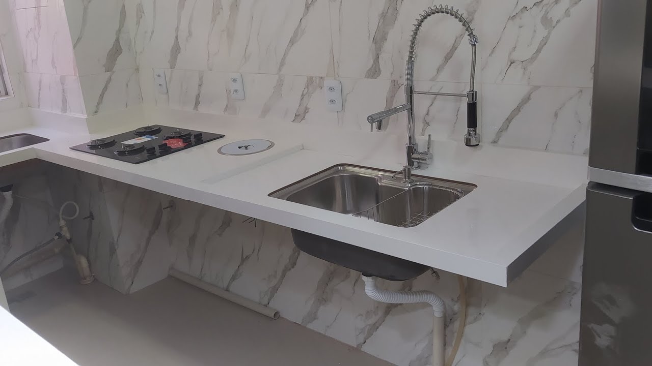 cozinha em porcelanato| bancada de porcelanato|  cozinha gourmet em porcelanato