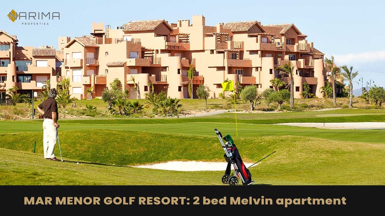 Mar Menor Golf Resort apartments: 1, 2 and 3 bed key ready fully furnished apartments for sale.