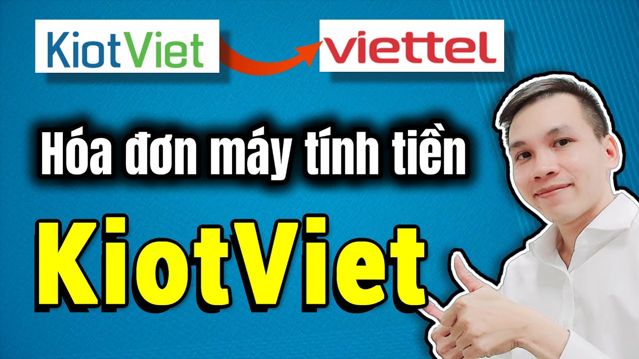 Xuất hóa đơn máy tính tiền từ phần mềm Kiotviet
