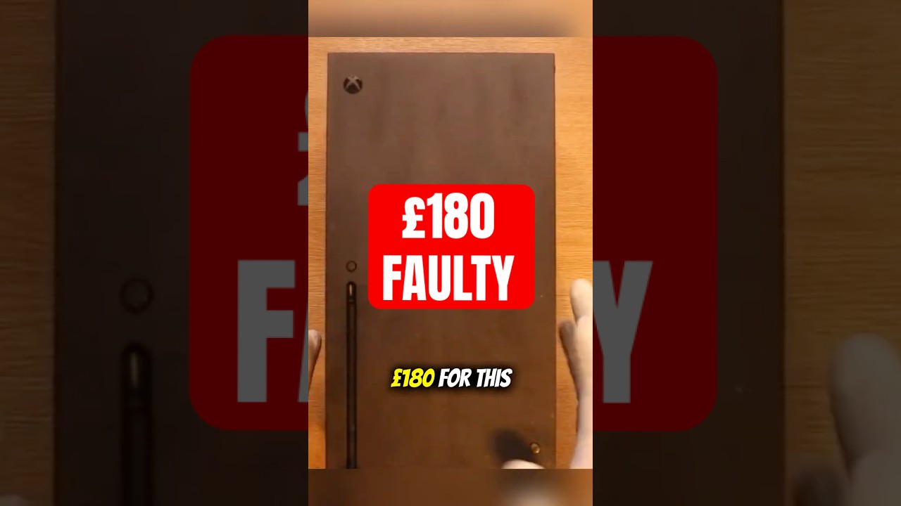 I Paid &pound;180 for this FAULTY Xbox Series X  #xbox  #soldering #repair