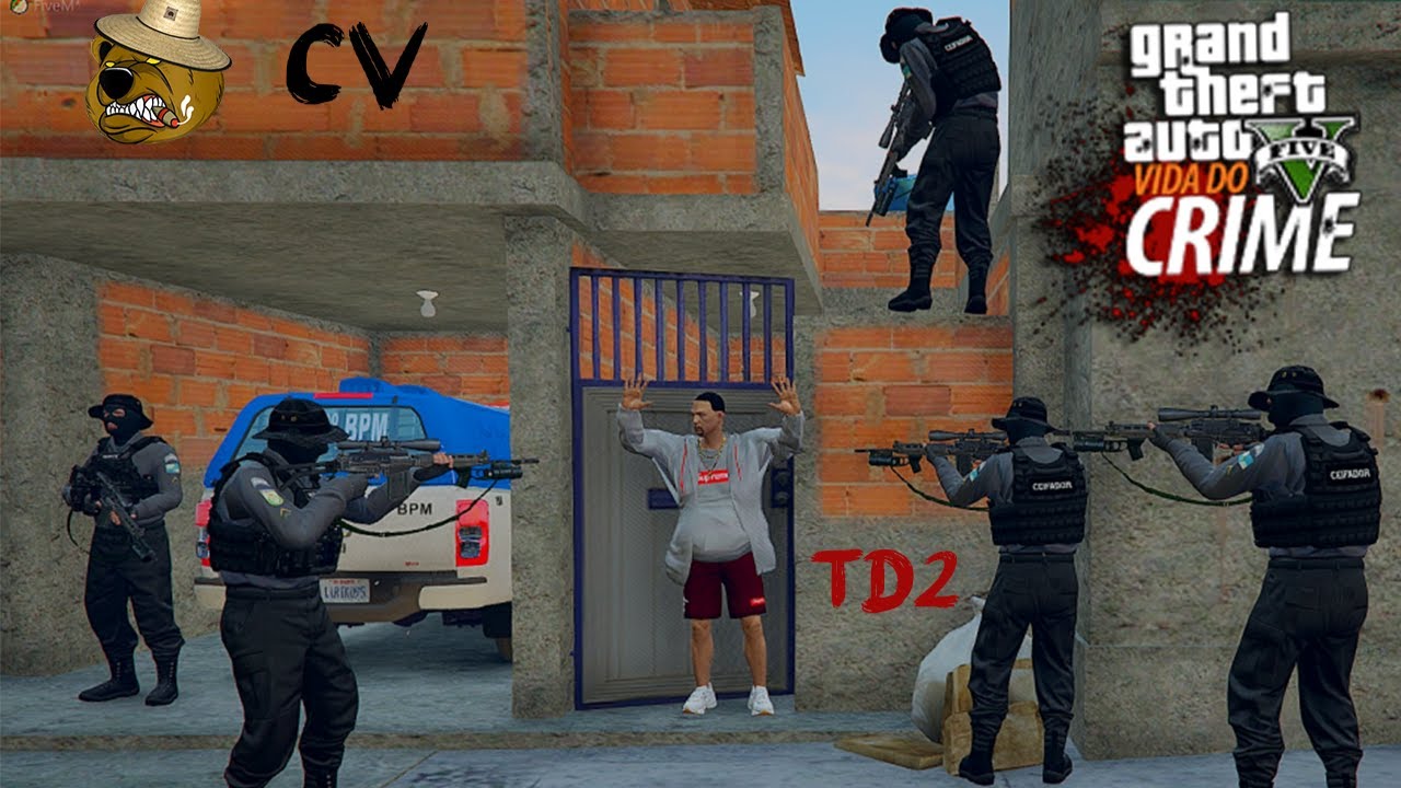 GTA V VIDA DO CRIME:CHAPA ESQUENTOU POLÍCIAS QUEBRARAM O ARREGO(PROPINA), URSO ESTA ENCURRALADO Ep84