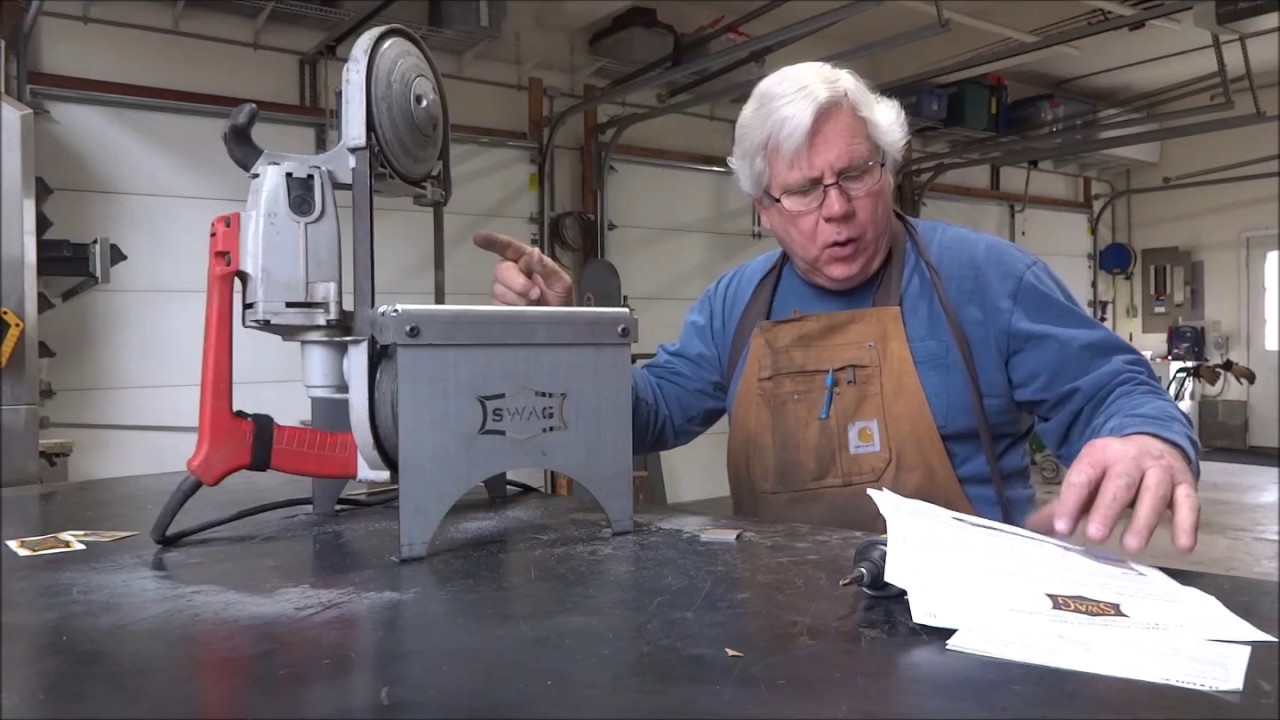 Swag Off-Road Stand for a Milwaukee Bandsaw