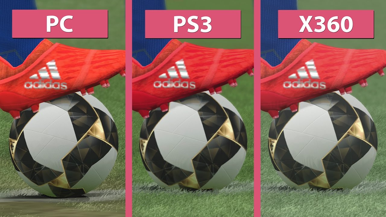 PES 2017 – PC vs. PS3 vs. Xbox 360 Graphics Comparison