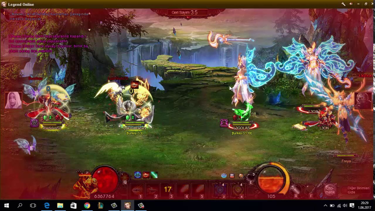 Legend Online ÇakmaMadara Mayıs(Son) Kahraman Savaşı/The Last Class War