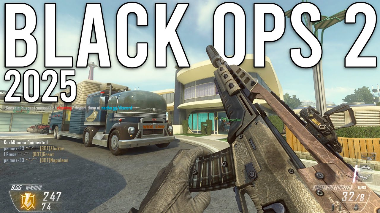 Многопользовательский режим Call of Duty Black Ops 2 в 2025 году