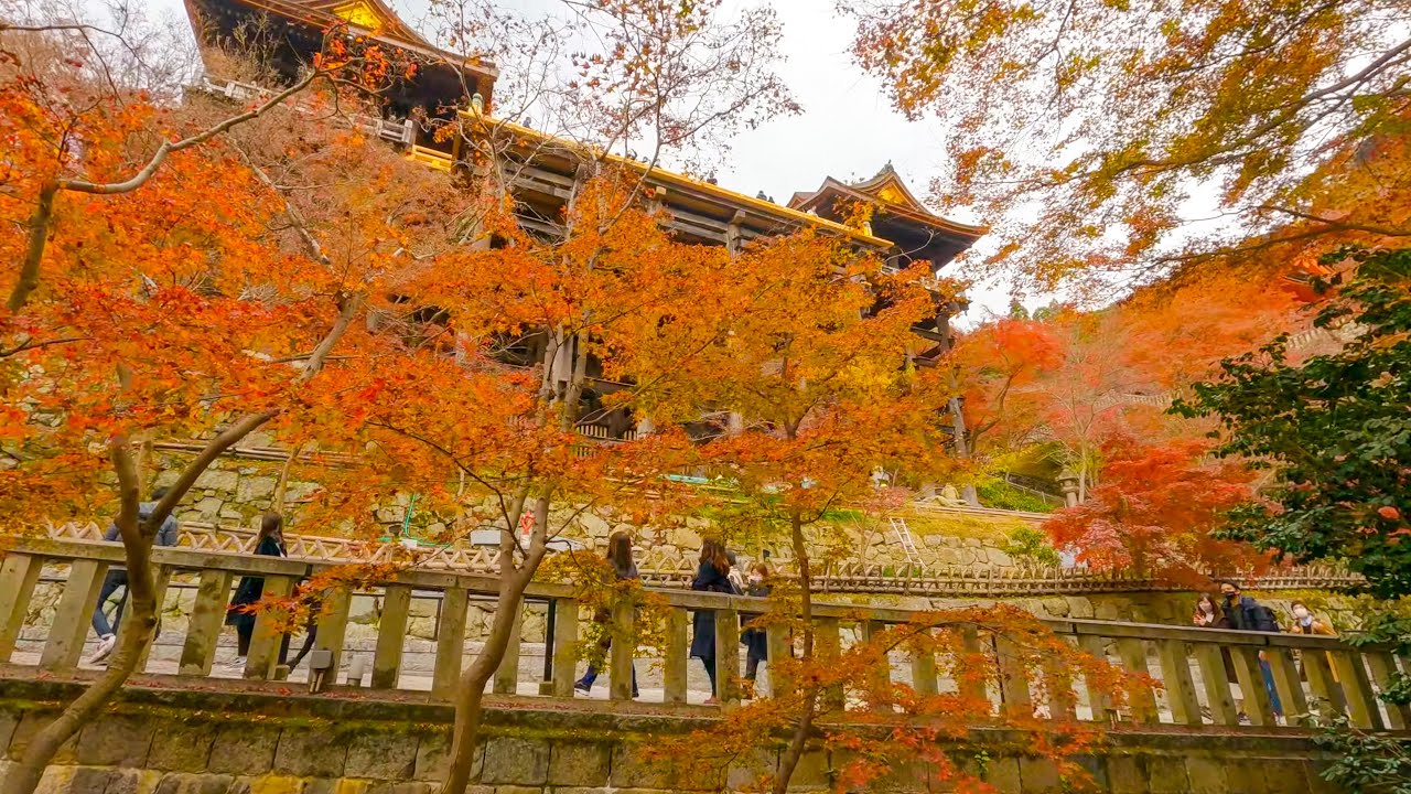 京都散歩: 将軍塚〜清水寺 京都トレイル Kyoto Walk: Shōgunzuka to Kiyomizu-dera on the Higashiyama Trail [4K Binaural]