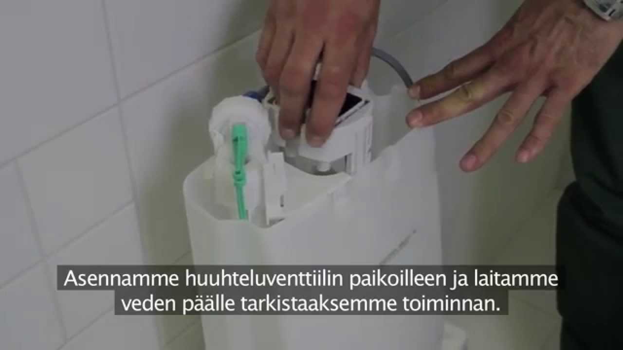 Gustavsberg 3: Vuotavan Nautic WC:n korjaus -ohje