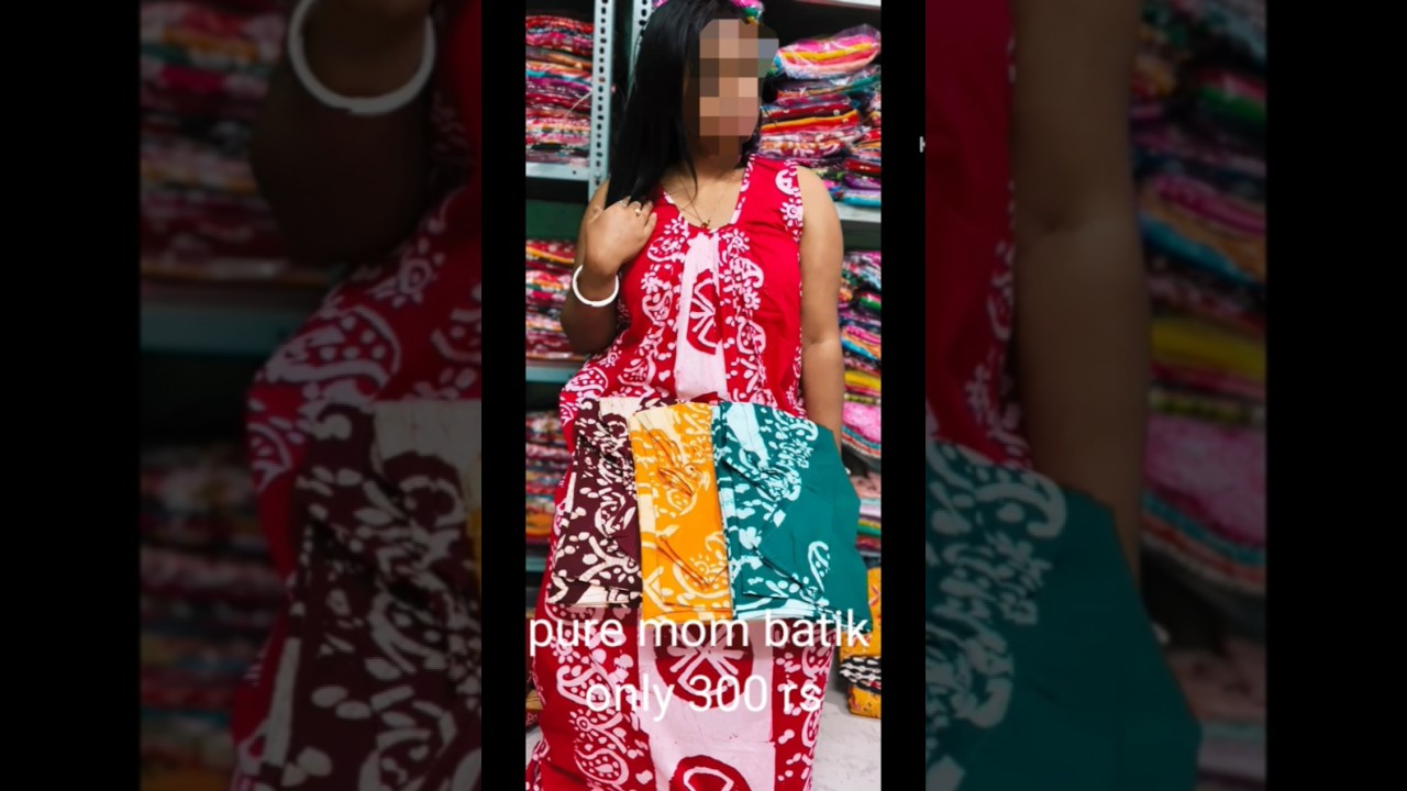pure mom batik nighty