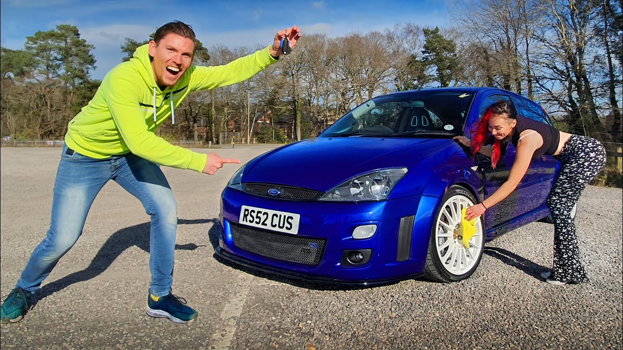 SCARING My Friend in Her Restored Mk1 Ford Focus RS!