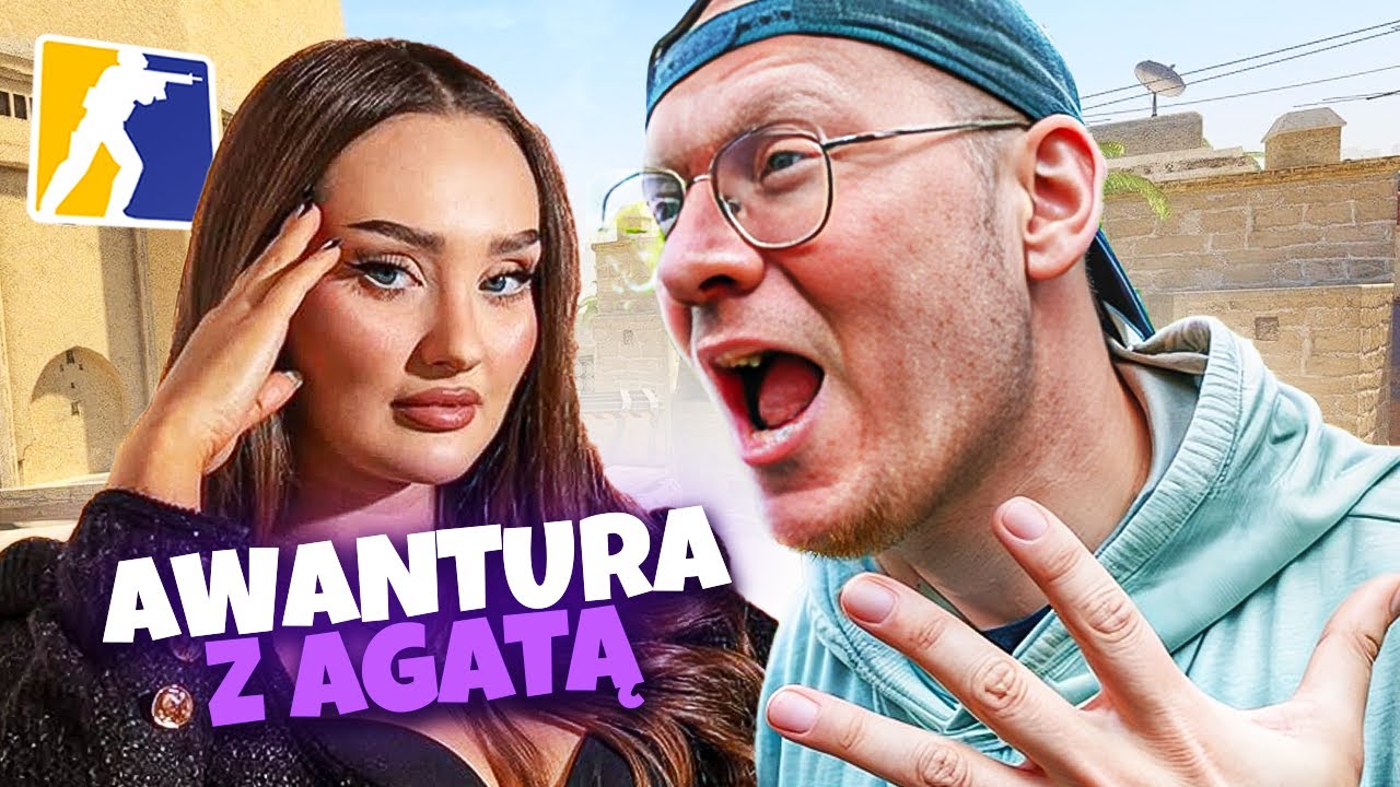 DZINOLD KŁÓTNIA Z AGATĄ PODCZAS MECZU W CS2!