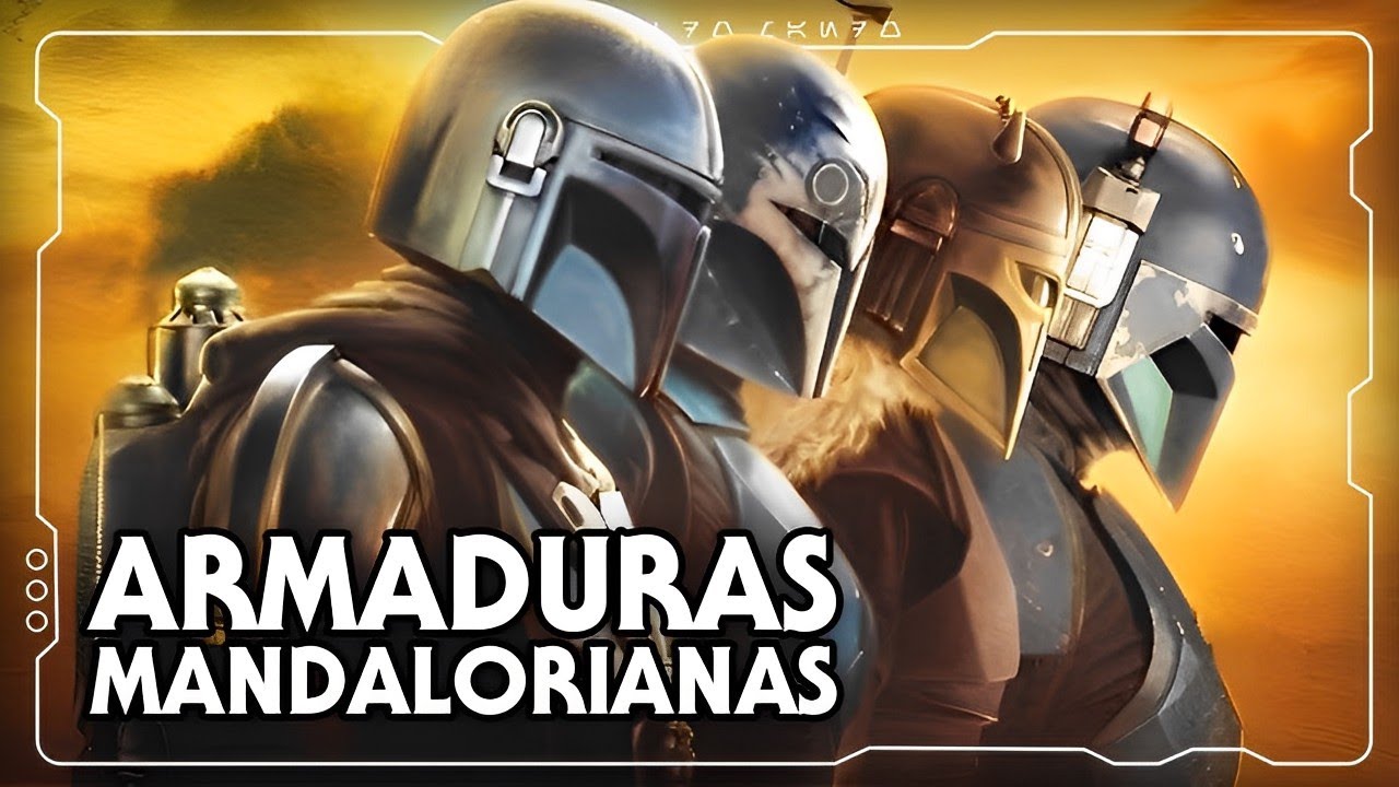 TODAS AS ARMADURAS MANDALORIANAS | Canal do Mando