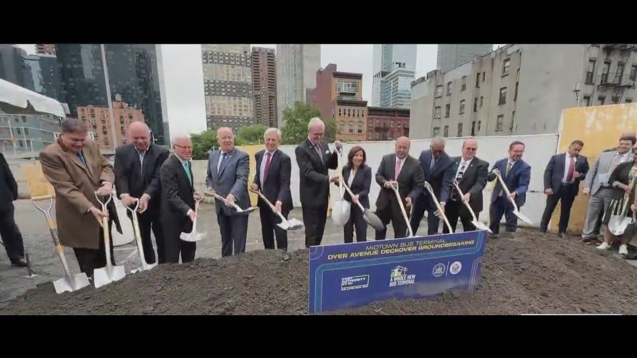 Construction begins at new midtown bus terminal&nbsp;in NYC