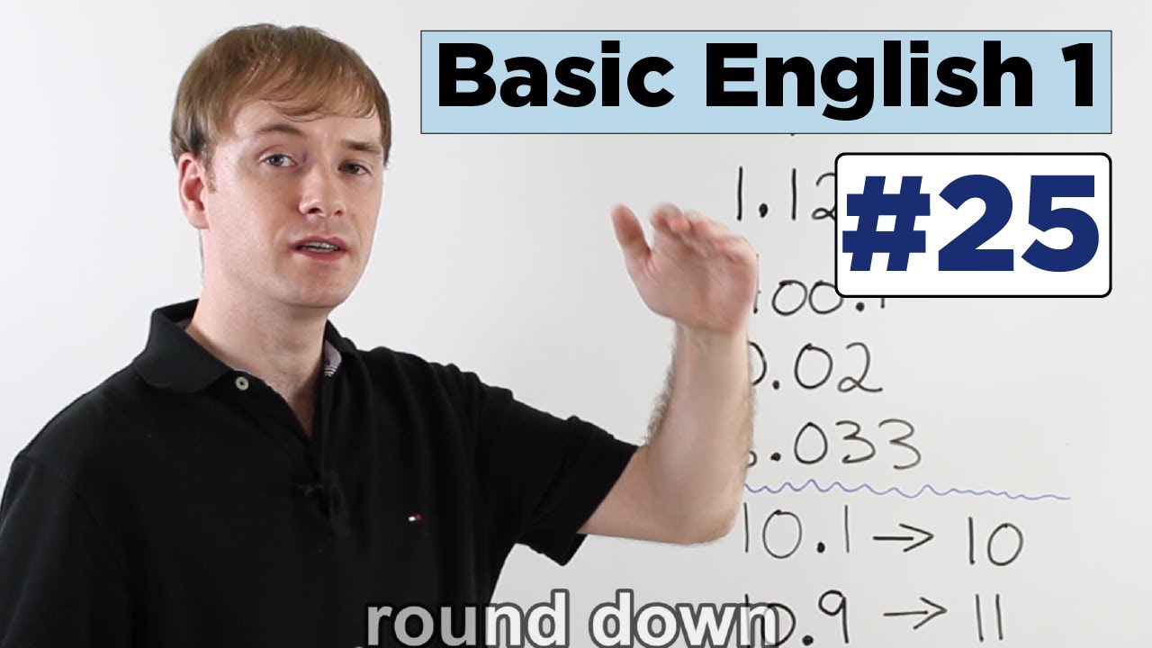 Learn Numbers DECIMALS | Basic English Conversation Course