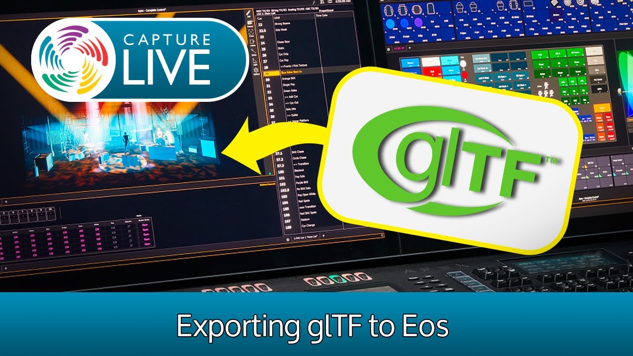 Capture Live: экспорт glTF в Eos