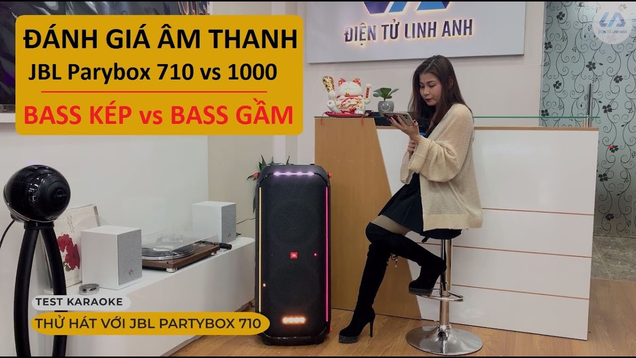 Có thể bạn chưa biết vì sao JBL Partybox 710 nghe dễ chịu hơn Partybox 1000