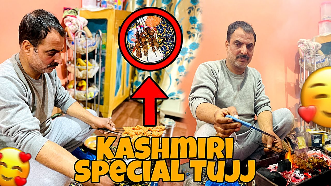 Making Kashmiri special Barbecue With My Family ❤️ || Kashmiri special seek-e-Tujj 