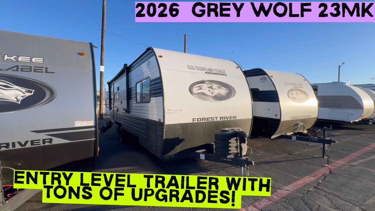 Wow! You Have To See This 2026 Cherokee Grey Wolf 23MK! 