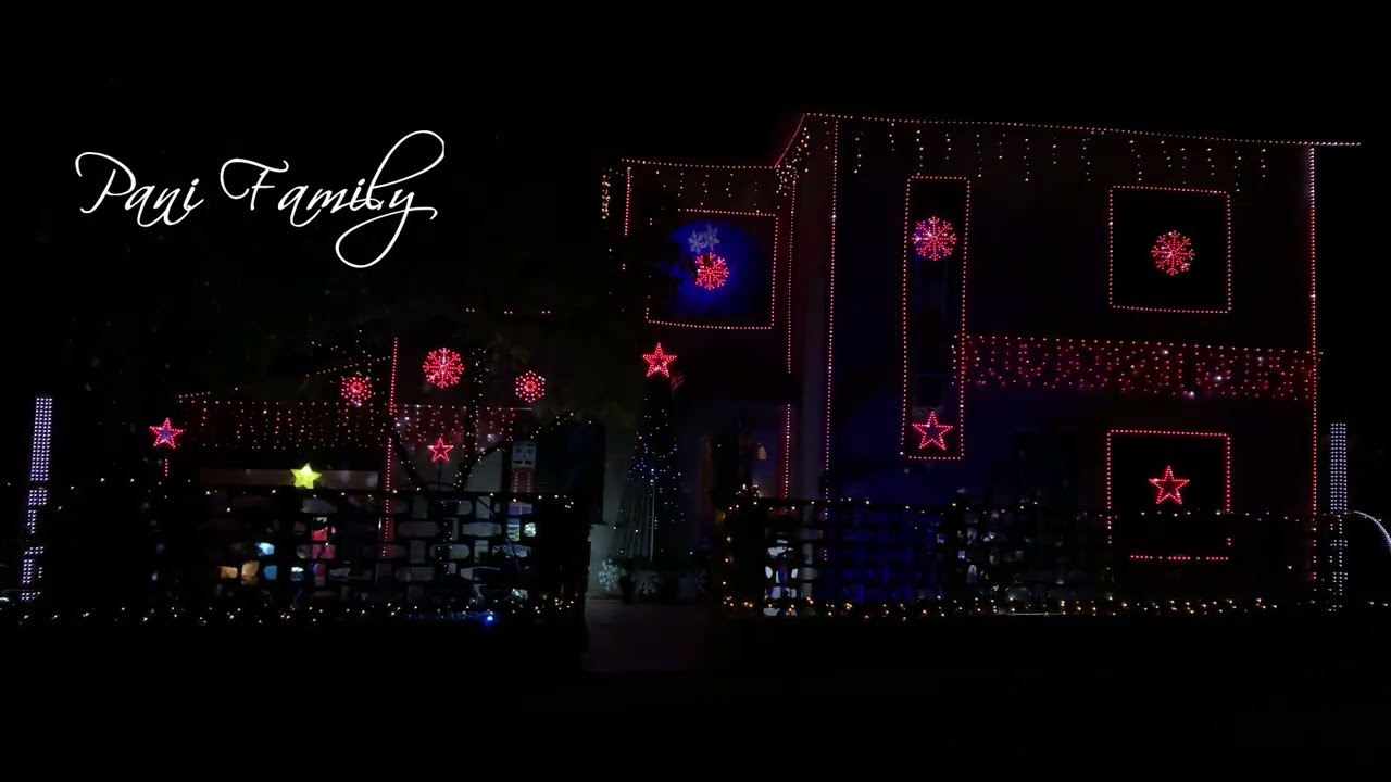 F1 Theme - Christmas Light Show 2022