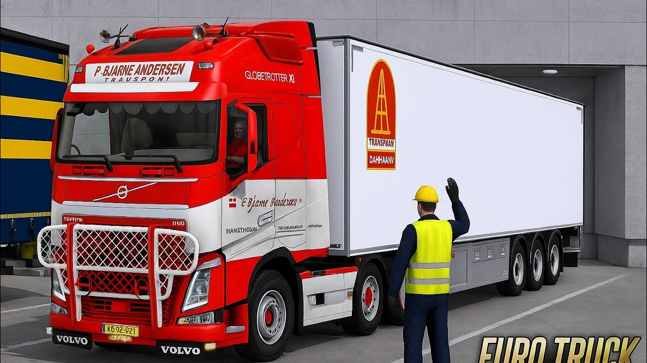Volvo FH3 P.Bjarne Andersen | Euro Truck Simulator 2 | Logitech G29