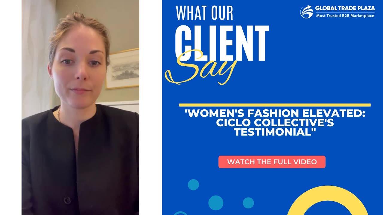 Success from Sweden: Strengthening second hand Women's Clothing Brand with Global Trade Plaza | #b2b
