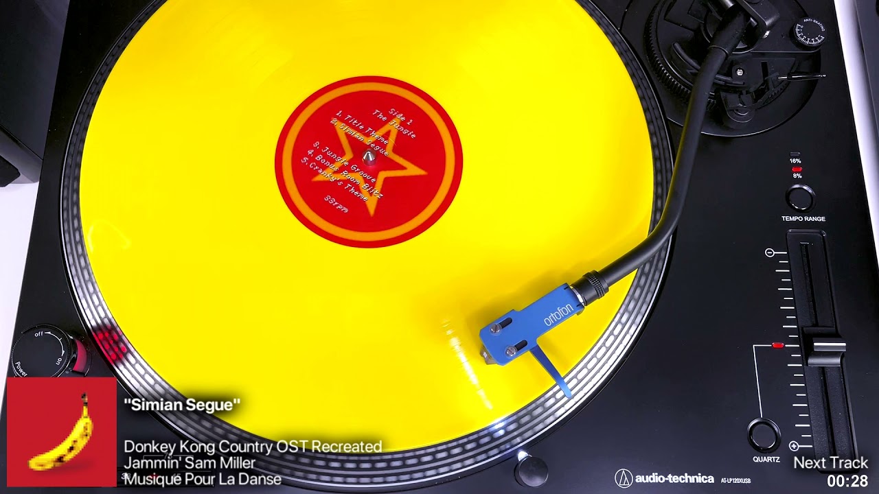 Donkey Kong Country OST Recreated: Side A | Vinyl Rip (Music Pour La Dance)