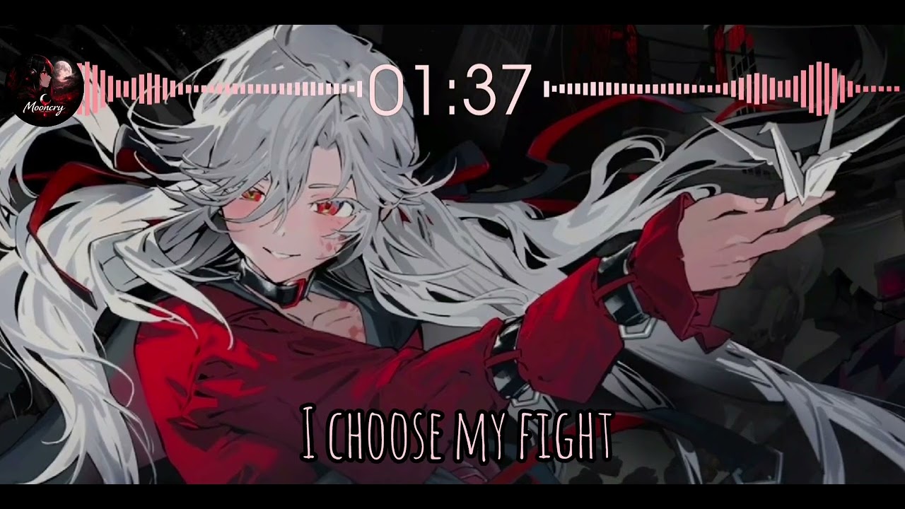 WHITE CROW | Nightcore-inspired (Lyric Video)