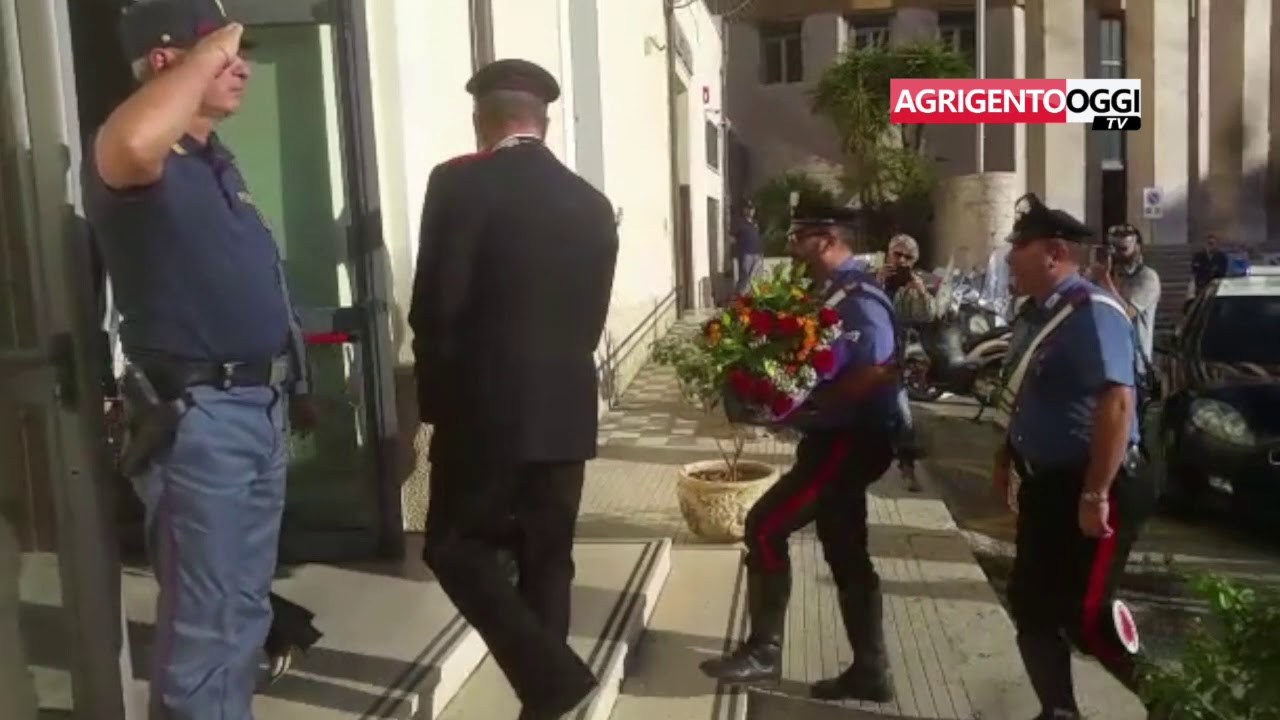 Il cordoglio dei carabinieri ai poliziotti di Agrigento dopo i fatti di Trieste