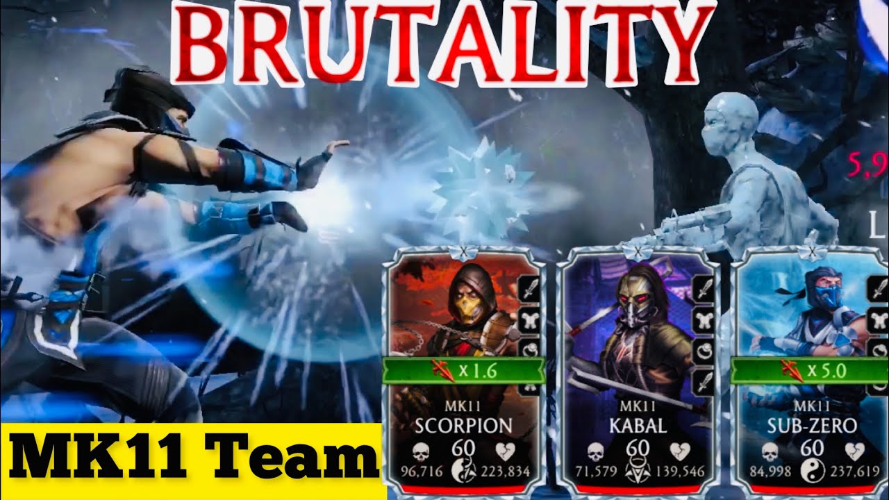 Elder Tower Survivor Mode Gameplay MK Mobile MK11 Team
