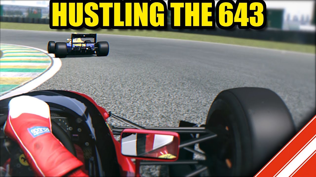 Alesi&rsquo;s Ferrari 643 at Interlagos // Assetto Corsa F1 VR
