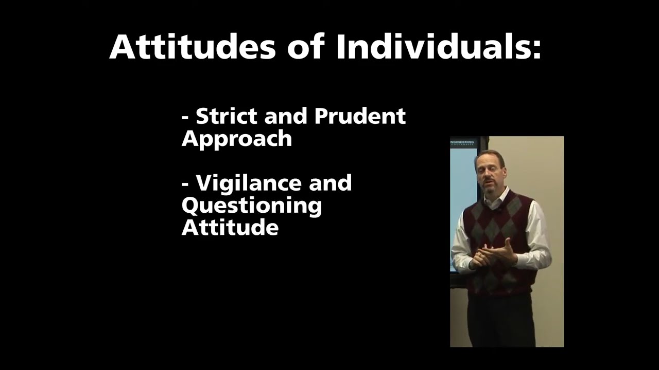 Nuclear Security Culture: Roles and Responsibilities