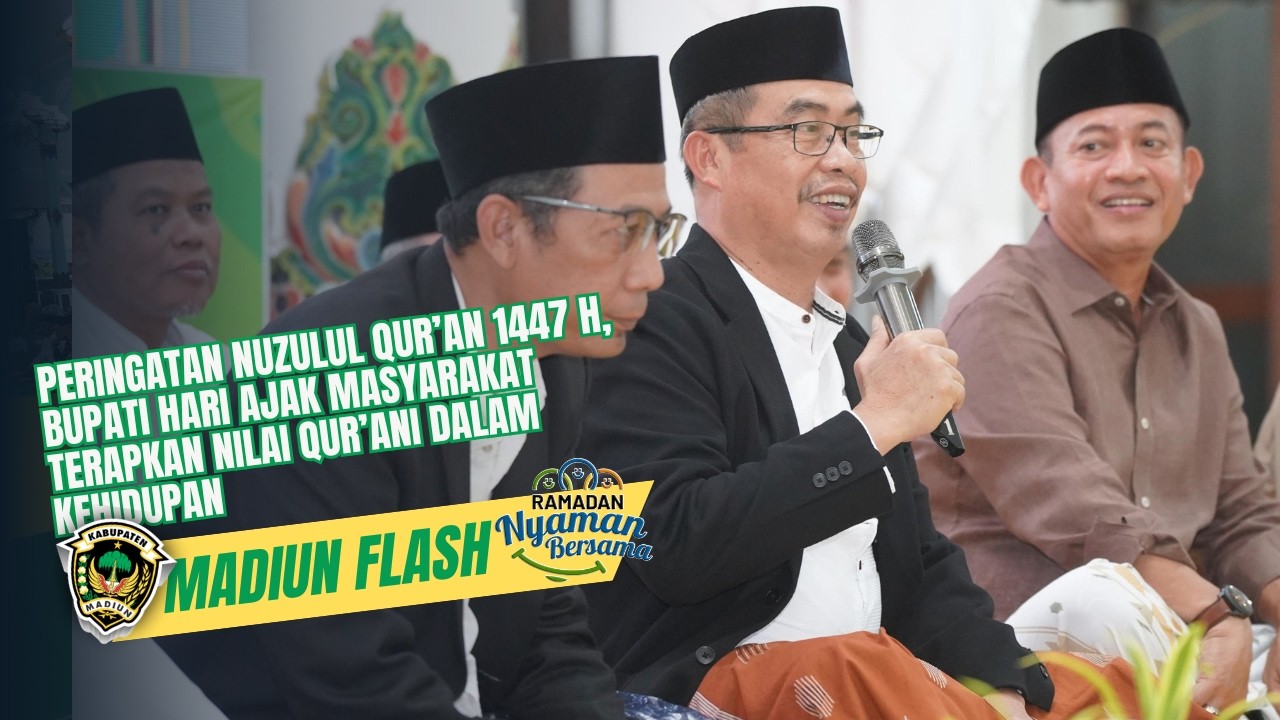 Peringatan Nuzulul Qur’an 1447 H, Bupati Hari ajak Masyarakat Terapkan Nilai Qur’ani dalam Kehidupan