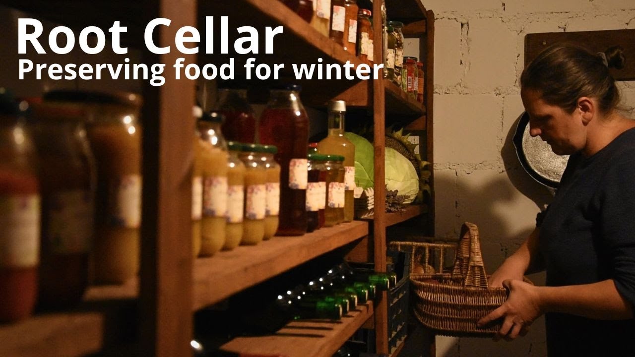 Winter Prep: Cleaning & Organizing My Root Cellar