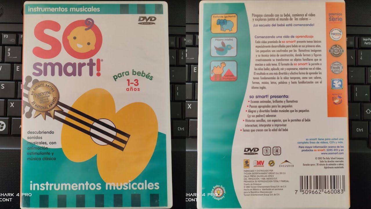 SO Smart Instrumentos Musicales DVD 💿