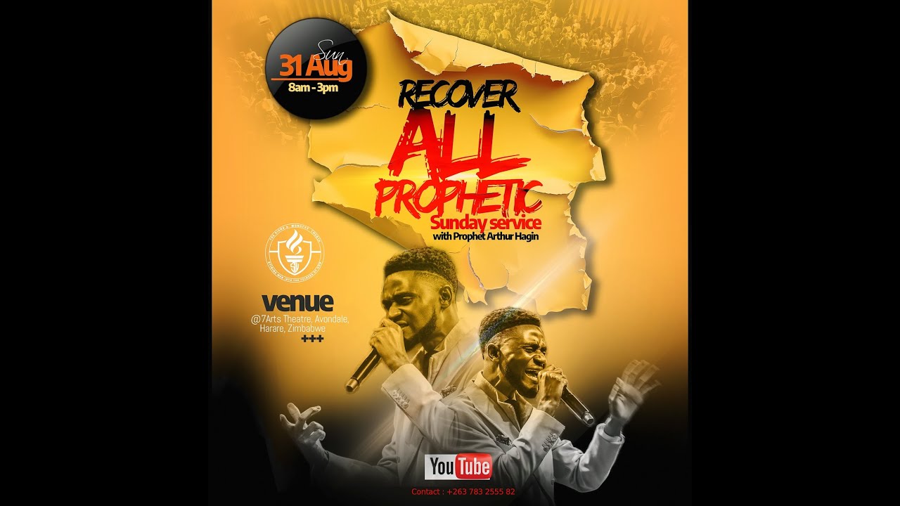 RECOVER ALL PROPHETIC SUNDAY SERVICE WITH PROPHET ARTHUR HAGIN